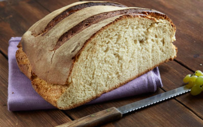 Χωριάτικο προζυμένιο αρωματικό ψωμί