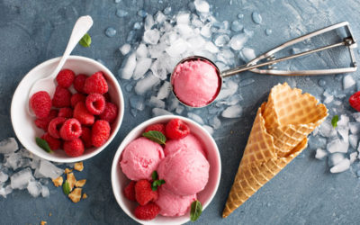 Παγωτό με στέβια χωρίς γλουτένη και χωρίς ζάχαρη