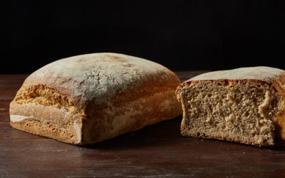 Προζυμένιο χωριάτικο ψωμί από τη Θήβα