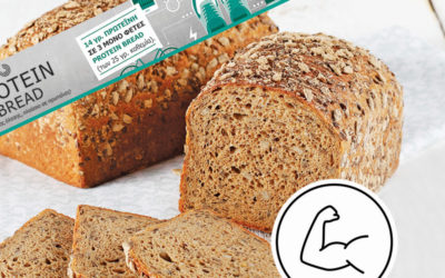 Ψωμί πρωτεΐνης για έξτρα δύναμη από την LAOUDIS FOODS