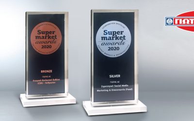 Διακρίσεις στα super market awards 2020 για την ΓΙΩΤΗΣ Α.Ε.