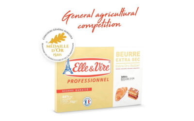 Χρυσό μετάλλιο για το κορυφαίο Extra Dry Butter 84% της ELLE & VIRE από την ΣΤΕΛΙΟΣ ΚΑΝΑΚΗΣ ΑΒΕΕ