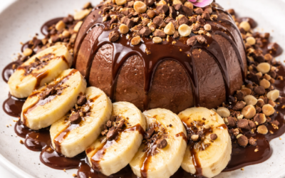 Exotic Vegan Dessert Mousse Coconut