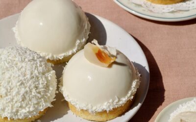 Exotic Vegan Dessert Mousse Coconut