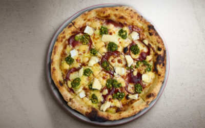 Προζυμένια ζύμη για Pizza, Panuozzo & Δίχρωμο Σκορδόψωμο