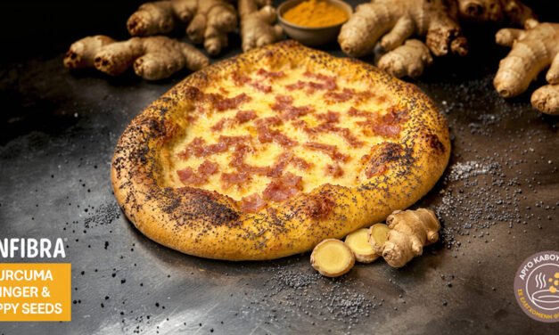 Αλεύρι με κουρκουμά,  Ginger & Poppy Seeds! από την ΚΟΝΤΑ ΑΕΒΕ